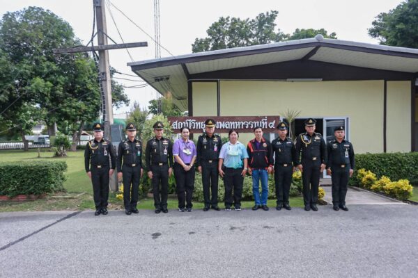 แม่ทัพ ภาค3 ตรวจเยี่ยมสถานีวิทยุกระจายเสียงกองทัพบก กองทัพภาคที่ 3