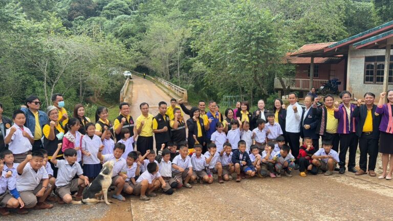 แก้ปัญหาปรับปรุงซ่อมแซมสะพานบ้านใหม่ร่องกล้า